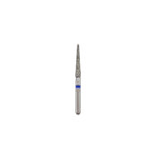 Freză diamantată TC11 conică vârf ascuțit, ISO 166/016, medie (albastru)