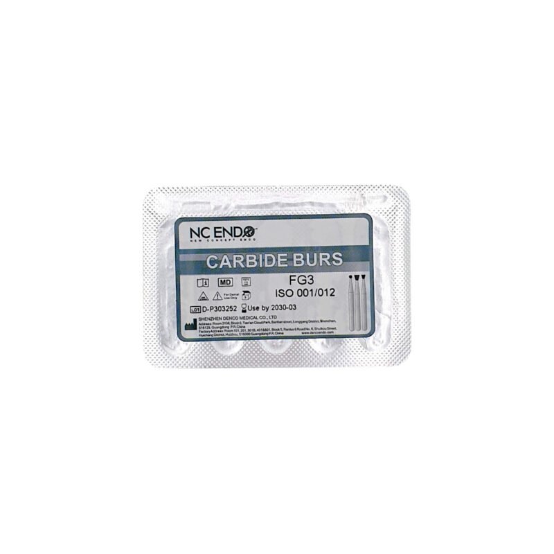 Freză carbid FG3 globulară, ISO 001/012, pentru turbină