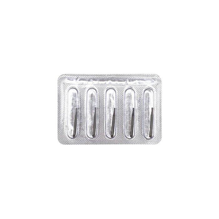 Freză carbid FG35 con invers, ISO 010/010, pentru turbină - set 5 freze