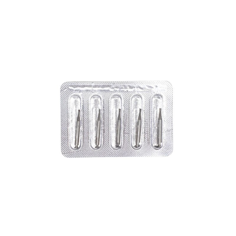 Freză carbid RA35 con invers, ISO 010/010, pentru contraunghi - set 5 freze