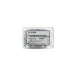 Set 5 freze diamantate BR40F globulară, ISO 001/015, granulație fină (roșu)