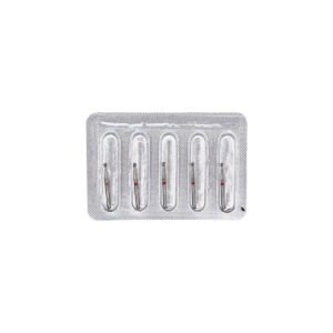 NERVESKILL 32 Freză diamantată BR41F globulară, ISO 001/013, fină (roșu) - folie 5 freze