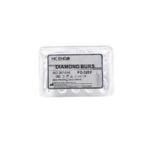 Freză diamantată FO32EF flacără ogivală, ISO 257/016, extra-fină (galben)