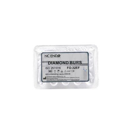 Freză diamantată FO32EF flacără ogivală, ISO 257/016, extra-fină (galben)