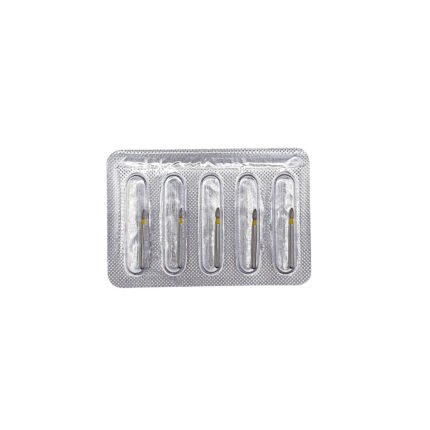 Freză diamantată FO32EF flacără ogivală, ISO 257/016, extra-fină (galben)