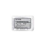 Freză diamantată SF12 cilindrică cap plat, ISO 111/014, medie (albastru)