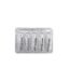 Freză diamantată SF12 cilindrică cap plat, ISO 111/014, medie (albastru) - set 5 freze