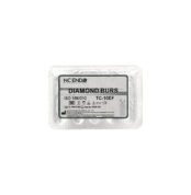 Freză diamantată TC10EF conică, ISO 166/010, extra-fină (galben) - set 5 freze