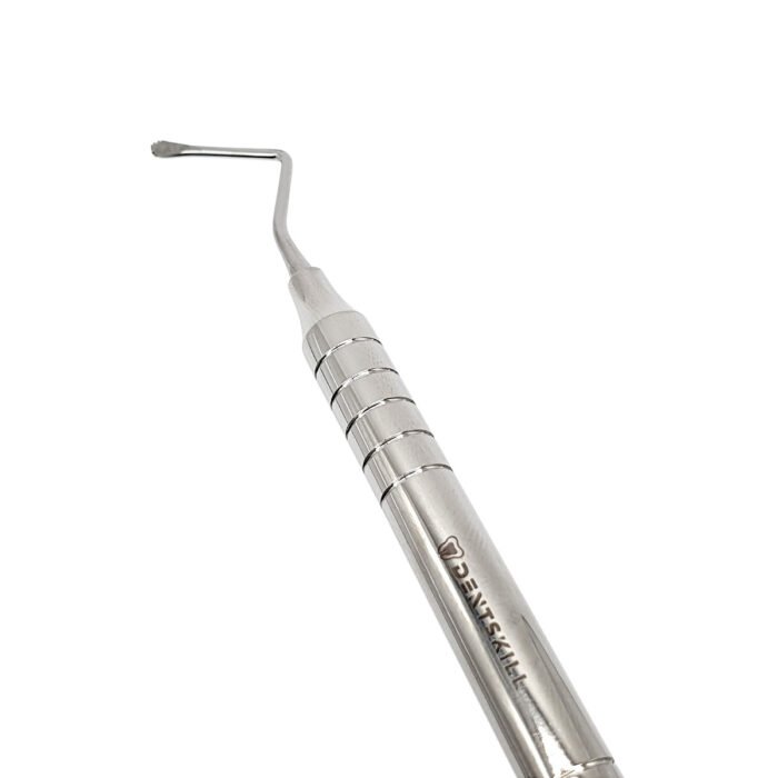 Instrument pentru chiuretaj osos agresiv, din inox chirurgical.