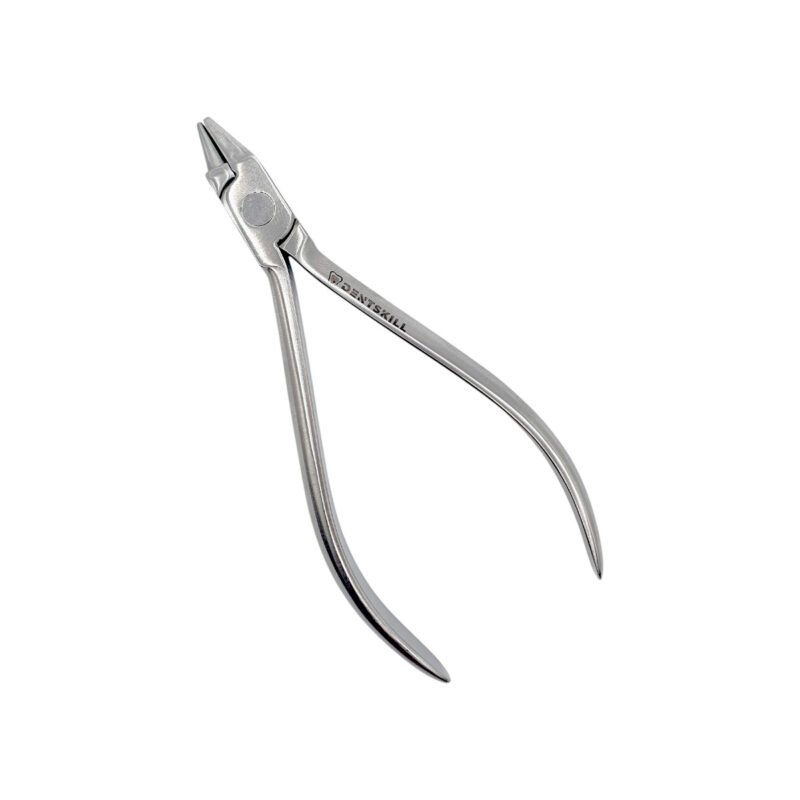 Clește ortodontic universal Adams cu vârf bird beak de 14 cm.