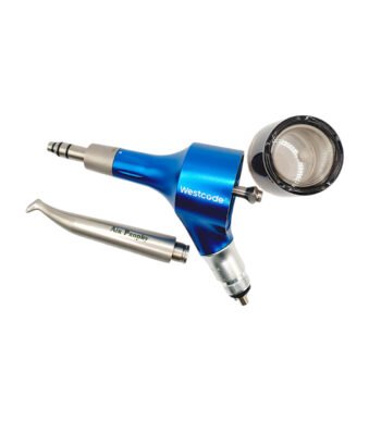 Westcode Prophy-Jet PRO cu varf detasabil si rezervor de pulbere.