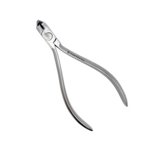 Cleste ortodontic cutter distal cu insertii de carcura de tungsten la varf