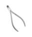 Cleste ortodontic cutter distal cu insertii de carbura de tungsten pentru sarma dura.