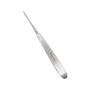Elevatorul chirurgical Warwick-James, drept, cu vârf ascuțit de 2mm.