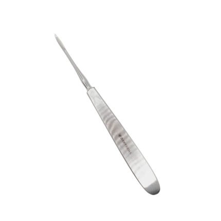 Elevatorul chirurgical Warwick-James, drept, cu vârf ascuțit de 2mm.