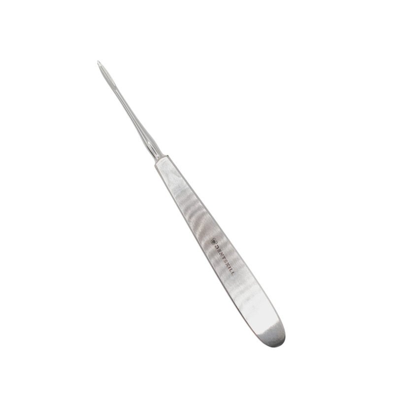 Elevatorul chirurgical Warwick-James, drept, cu vârf ascuțit de 2mm.