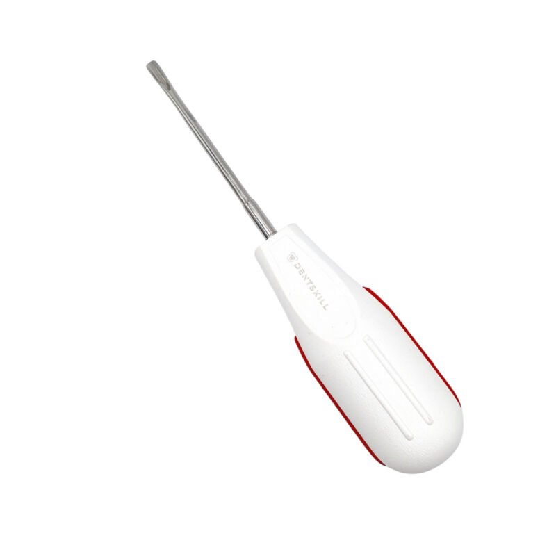 Elevator/luxator F25 cu maner ergonomic pentru extractii atraumatice.