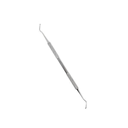 Excavator dentar dublu activ, esențial pentru îndepărtarea precisă și completă a dentinei ramolite.