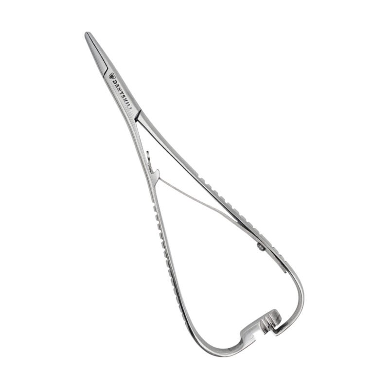 Port-Ac Chirurgical Mathieu cu Inserții deTungsten Carbon pe vârf (14cm)