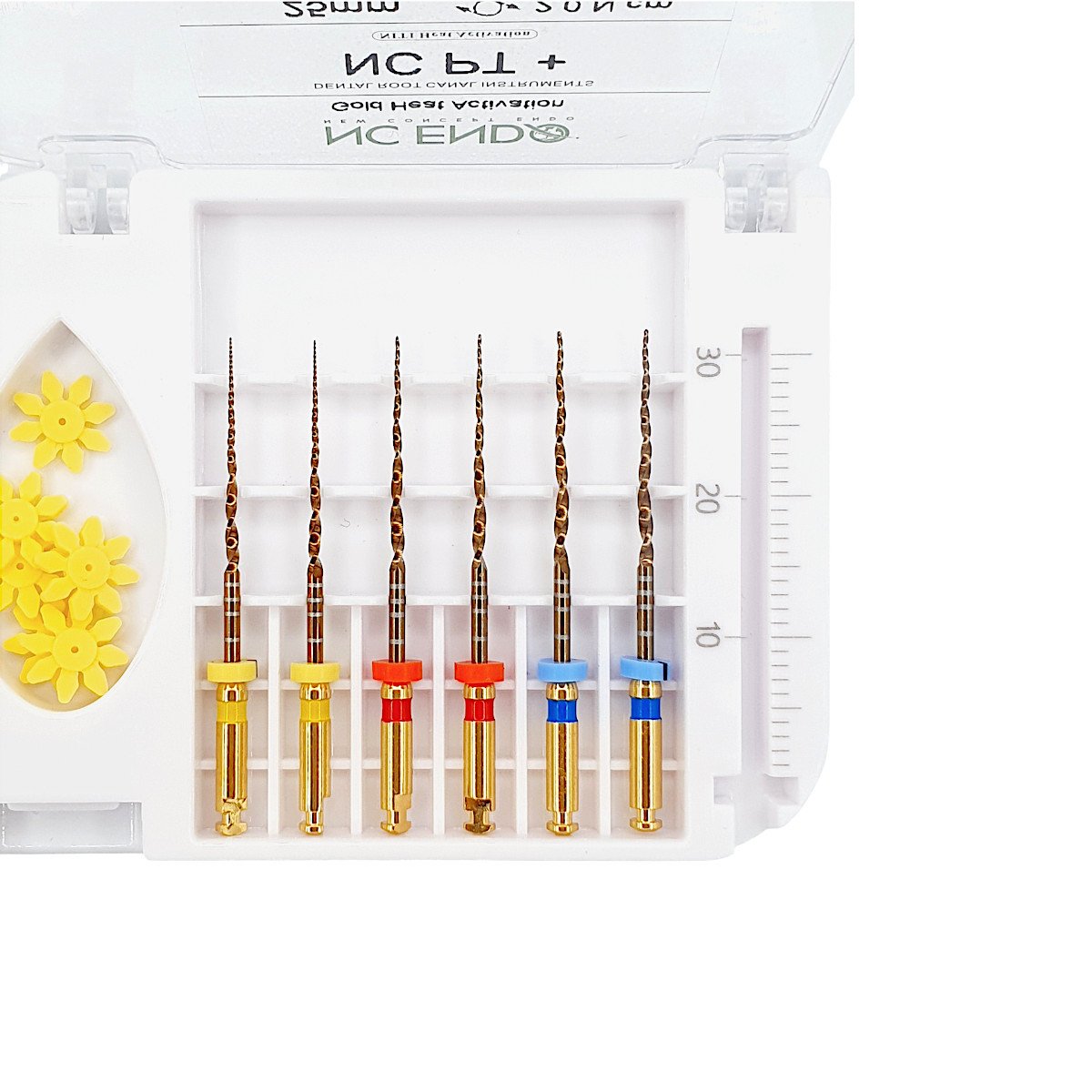 protaper-next-nc-endo2 Trusă asortiment X1-X3 pentru sistemul de ace endodontice NC ENDO Protaper+.