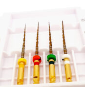 Set asortiment cu 4 ace reciproce NC ENDO W+, color-codate, tehnologie Gold.