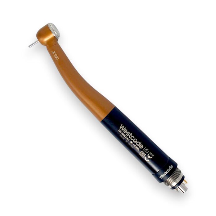 Turbină dentară din titan Westcode X6KL, cu cuplă rapidă, culoare Copper.