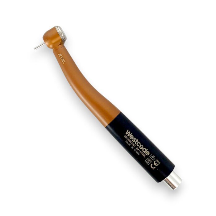Turbină dentară din titan Westcode X6KL, compatibilă KaVo MULTIflex, culoare Copper.