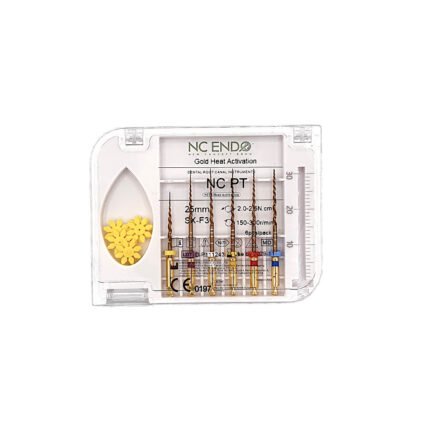 Sistem ace rotative NC ENDO PT Gold echivalent ProTaper Gold.